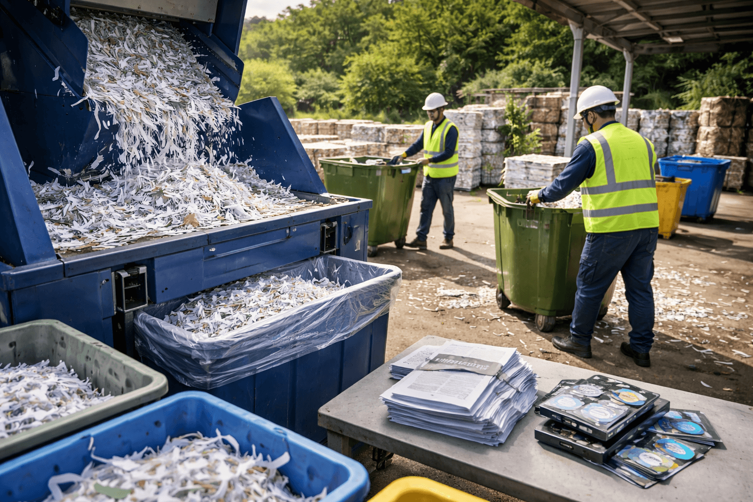 Destrucción de archivo y compra de chatarra en Bogotá