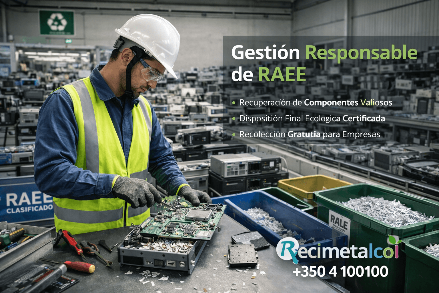 Reciclaje electrónico en Bogotá